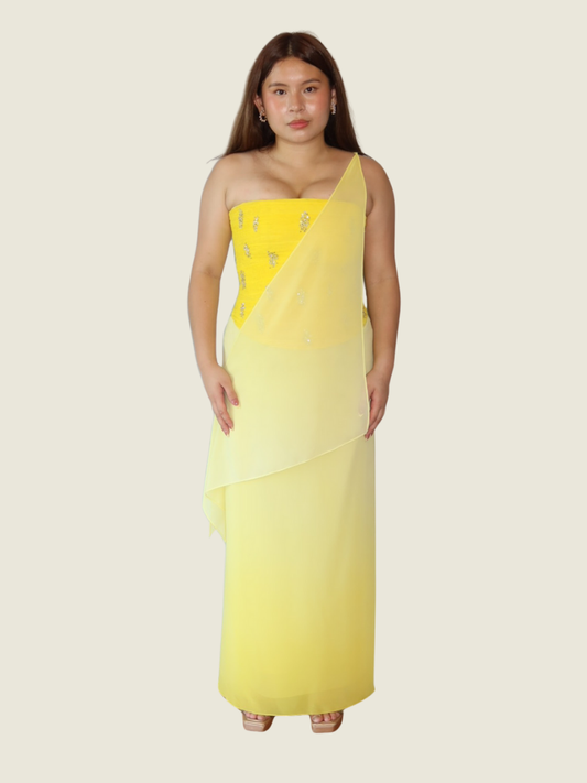 Rajo Laurel Custom Yellow Gown