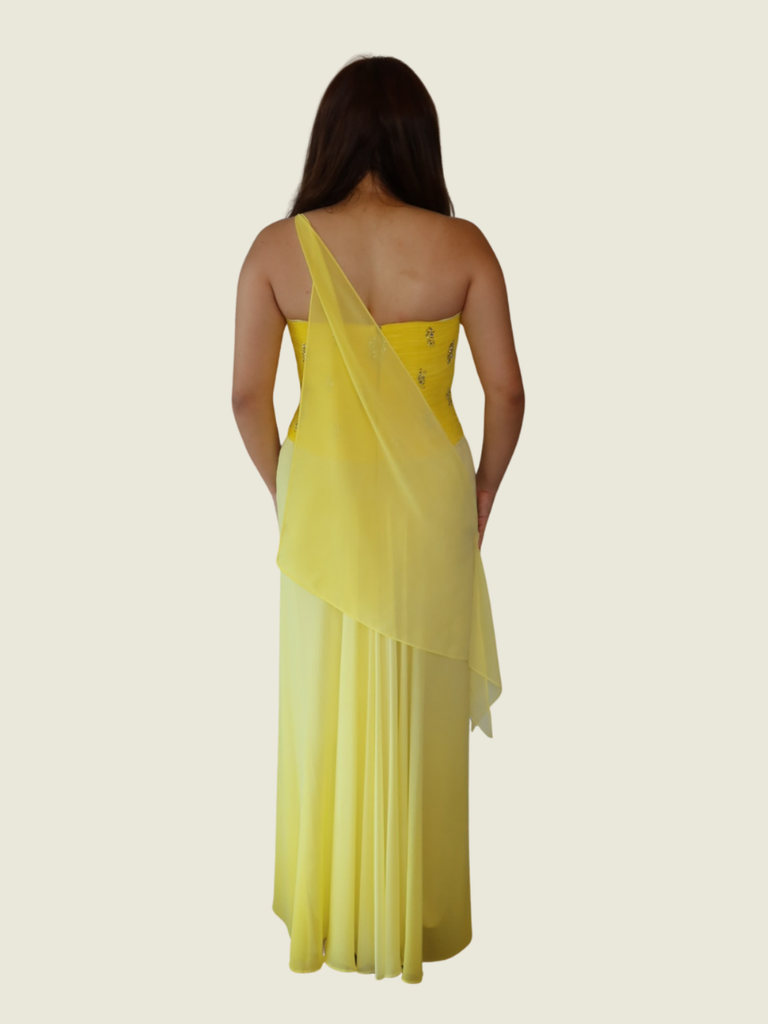 Rajo Laurel Custom Yellow Gown