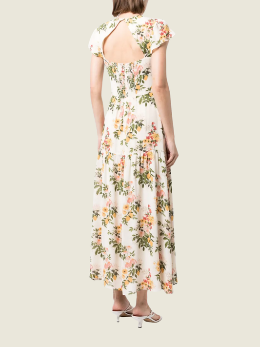 Reformation Floral Myah Dress