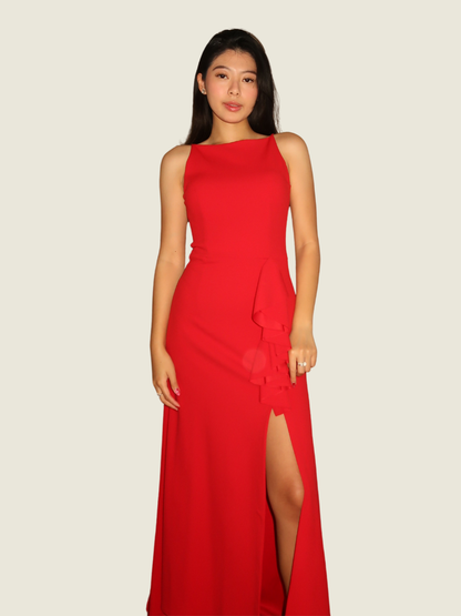 Rosanna Ocampo Red Gown