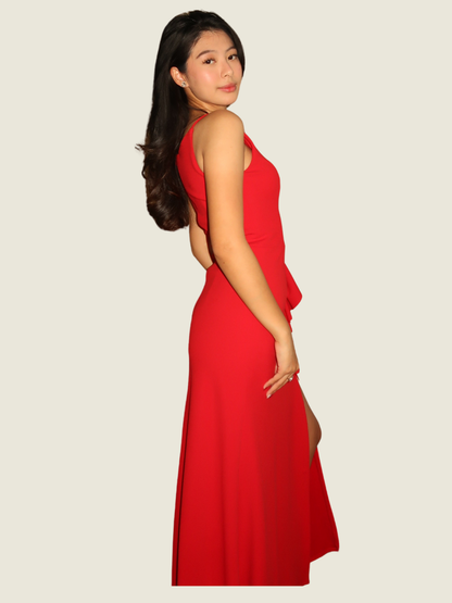 Rosanna Ocampo Red Gown