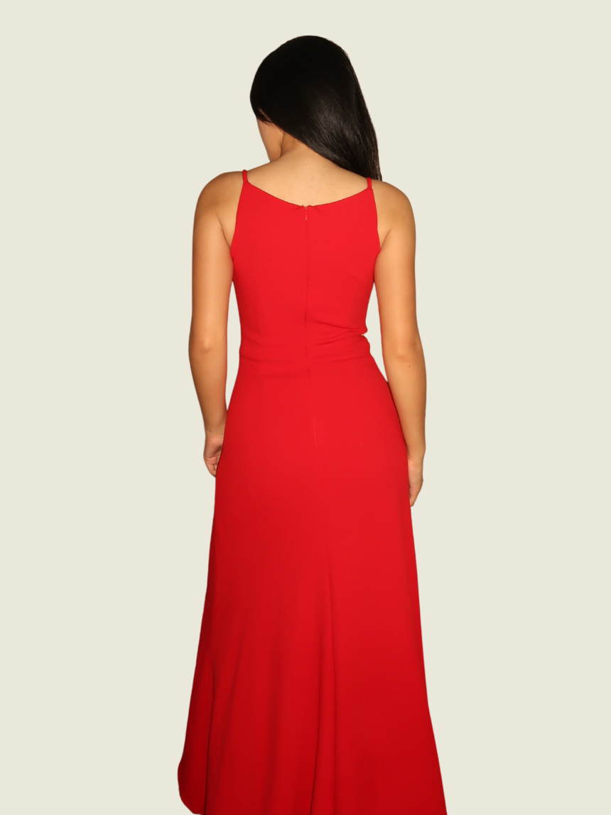 Rosanna Ocampo Red Gown