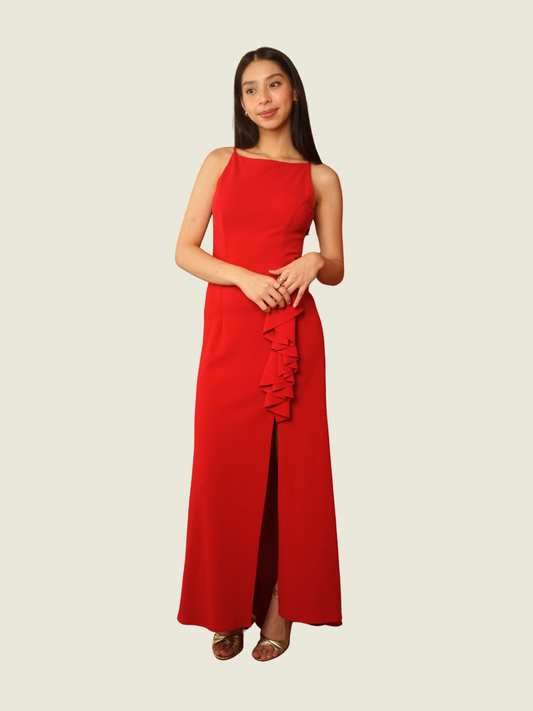 Rosanna Ocampo Red Gown