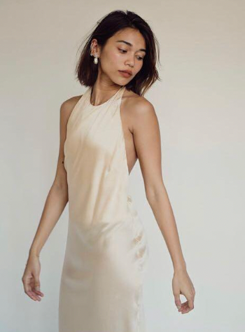 Araw The Line Perlas Midi Dress