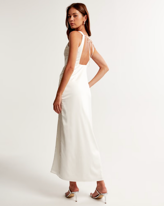 Abercrombie & Fitch Draped Skirt Maxi Dress