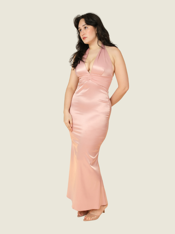 Selfie Leslie Italia Azure Maxi Dress