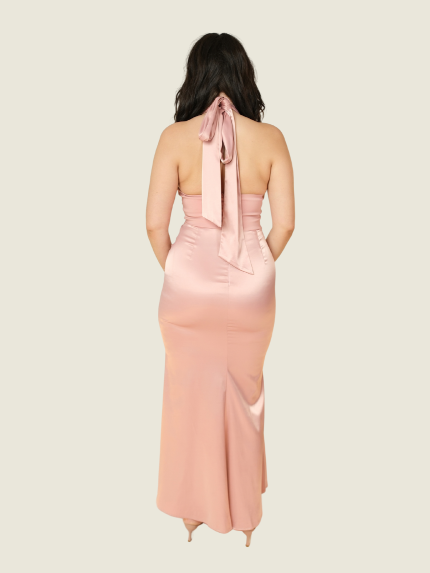 Selfie Leslie Italia Azure Maxi Dress