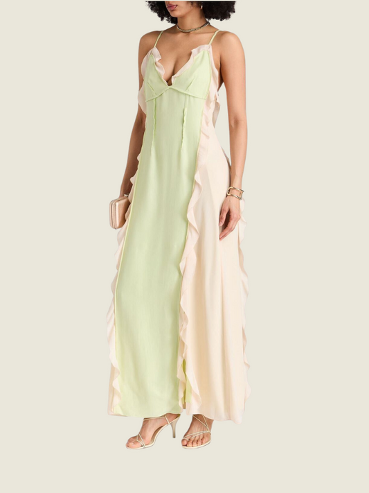 Simkhai Ruffle Emily Dress