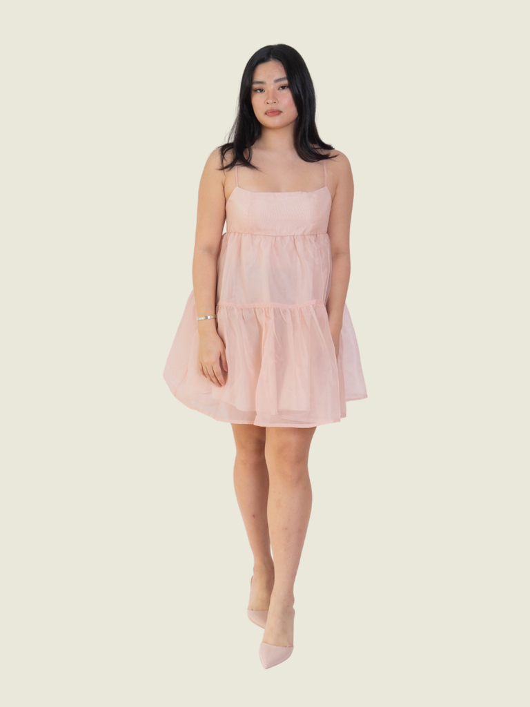 Style Staple Pink Baby Doll Dress