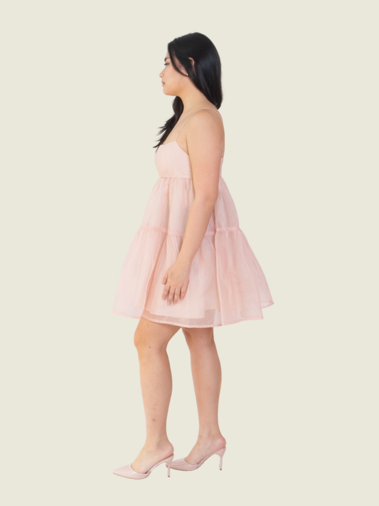 Style Staple Pink Baby Doll Dress
