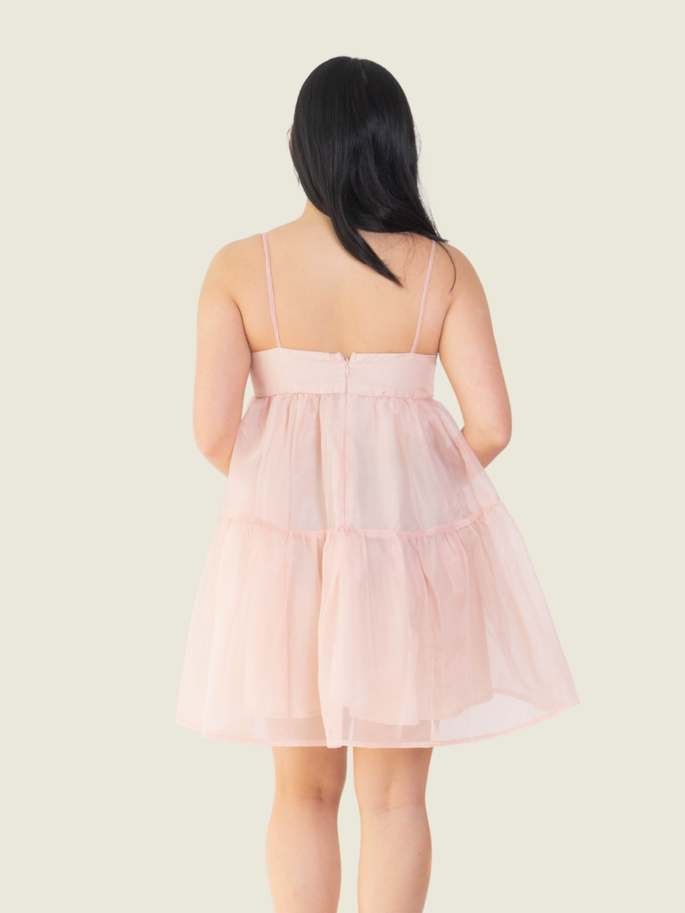 Style Staple Pink Baby Doll Dress