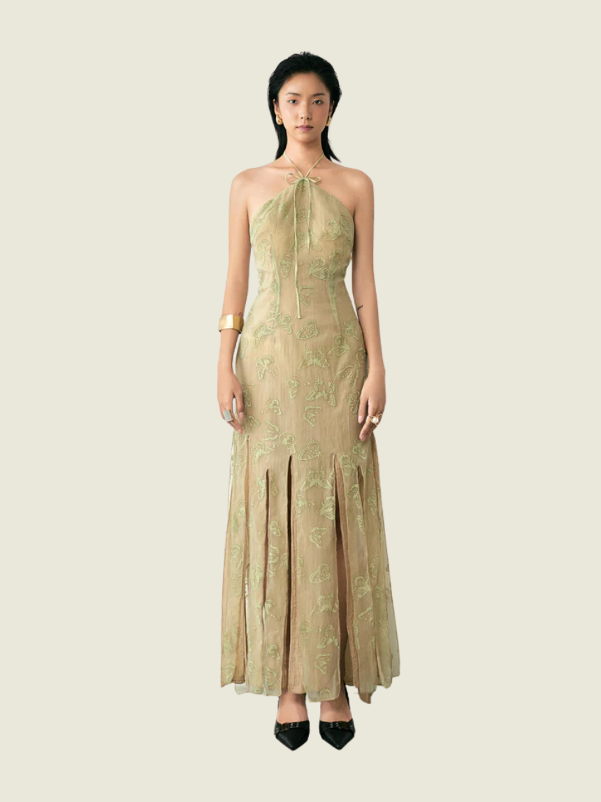 Thome Green Gio Dress