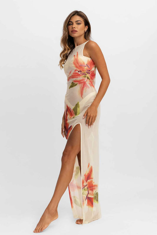 Blackbough Serena Maxi Mesh Dress