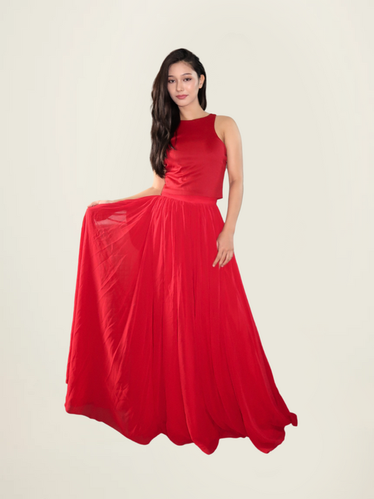 Martin Bautista Terno Gown