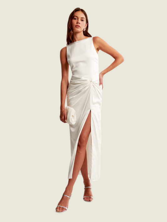 Abercrombie & Fitch Draped Skirt Maxi Dress