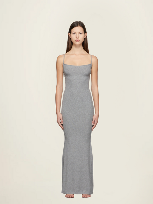 Skims Grey Soft Lounge Dress