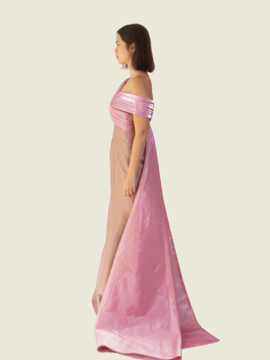 Ushi Sato Custom Off Shoulder Gown