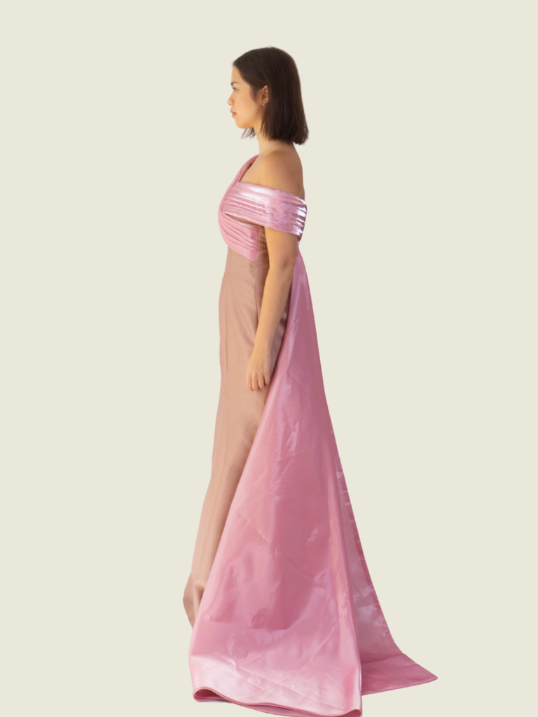 Ushi Sato Custom Off Shoulder Gown