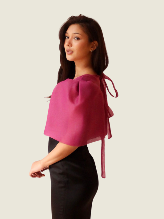 Vania Romoff Fuscia Camisa Top