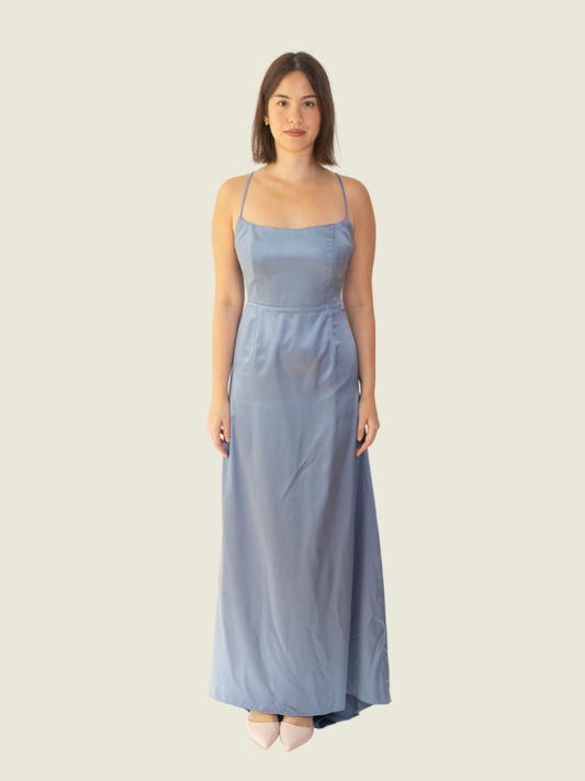 ZOO the Label Blue Mariposa Maxi Dress