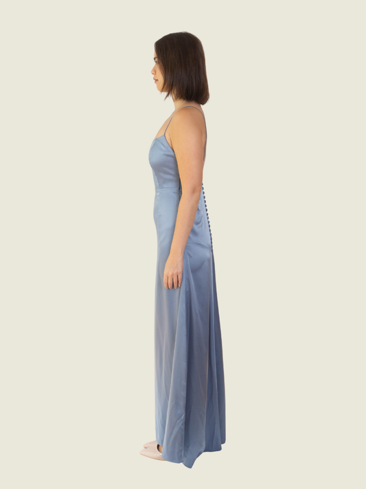 ZOO the Label Blue Mariposa Maxi Dress