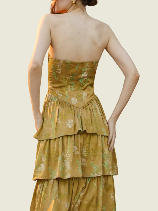 ZOO the Label Olive Aurora Maxi Dress