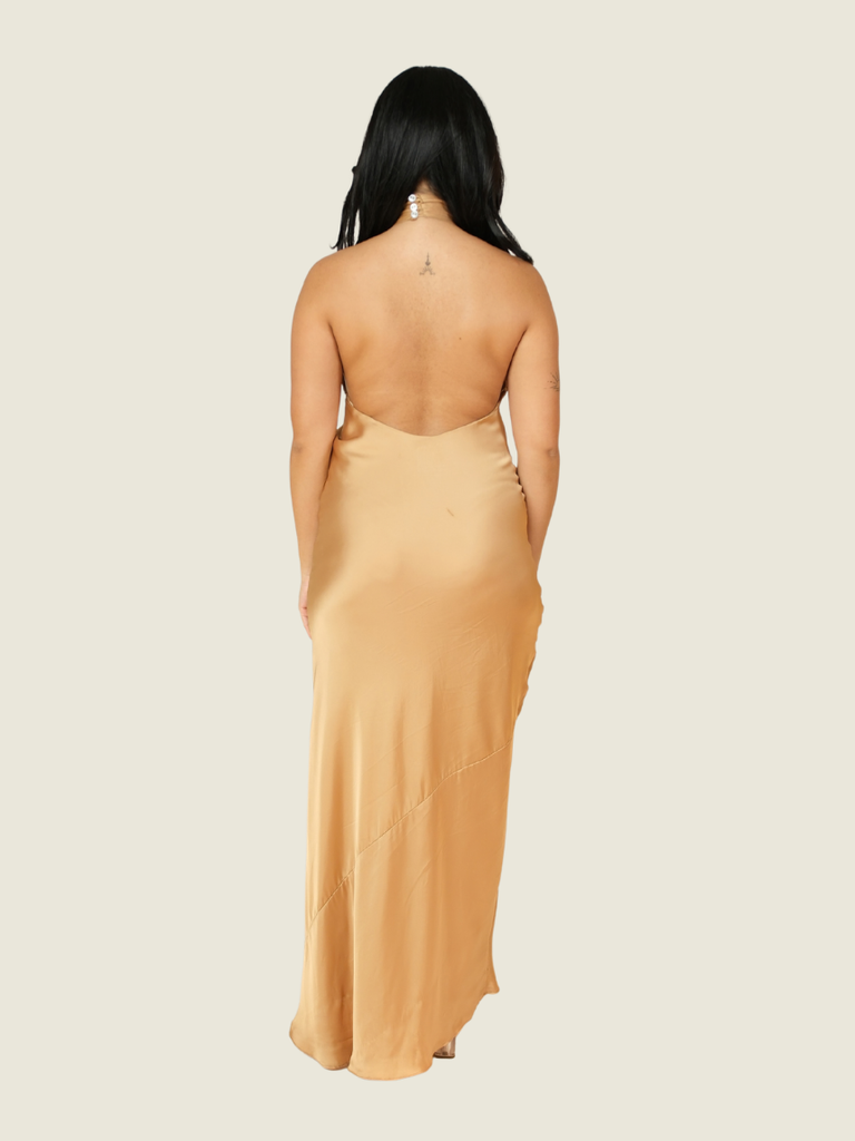ZOO the Label Vittoria Twist Silk Maxi