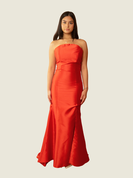 Zia Wycoco Red Tube Dress