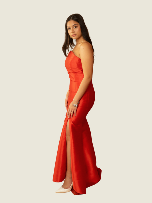 Zia Wycoco Red Tube Dress