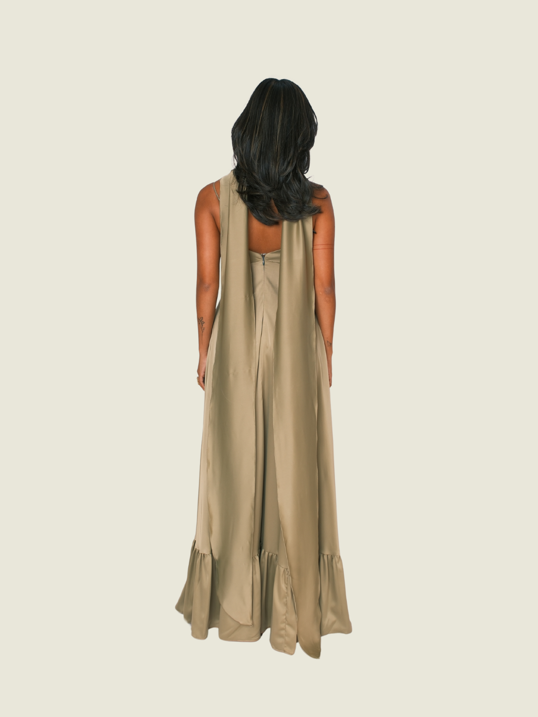 Zoo the Label Olive Gown Maxi