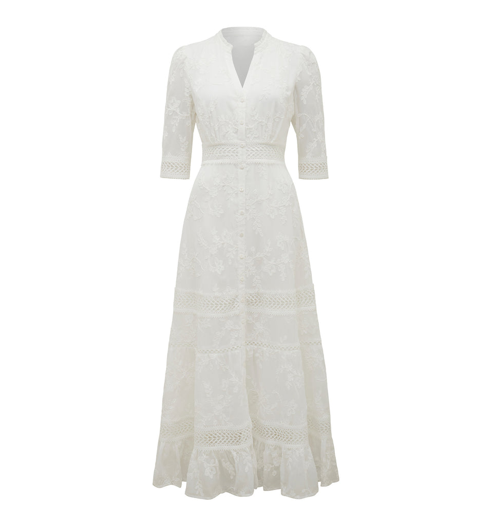 Ever New Lila Embroidered Maxi Dress