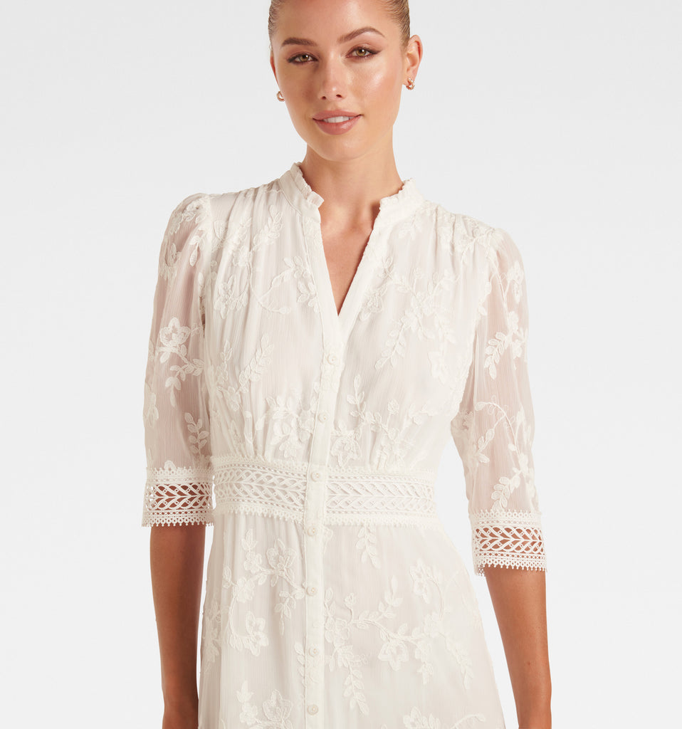Ever New Lila Embroidered Maxi Dress