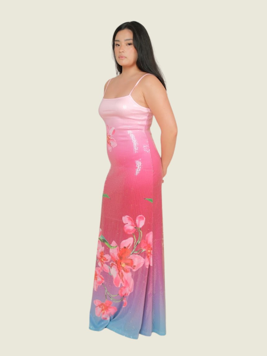 Peppermayo Ariaz Sequin Maxi Dress