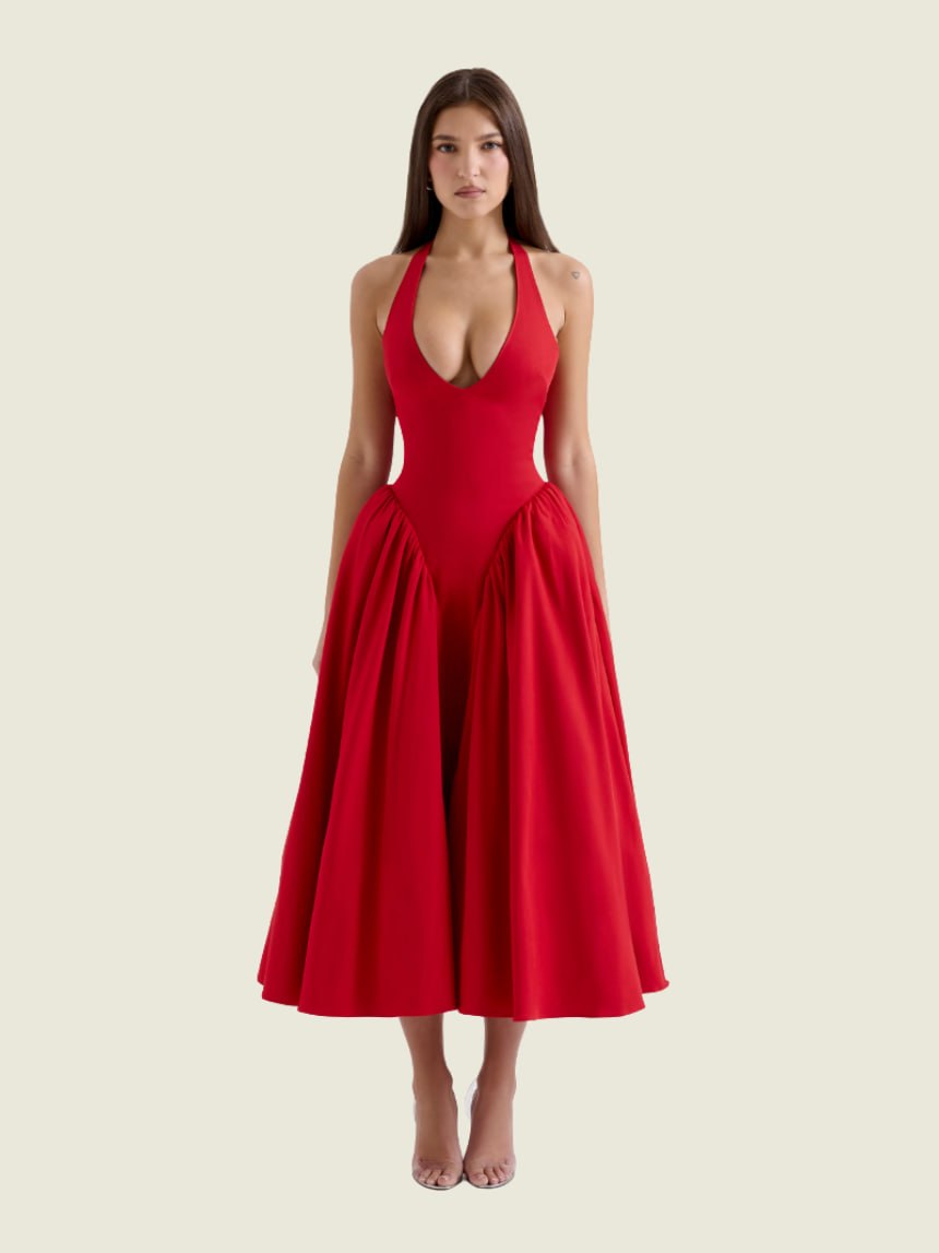 House of CB Marilyn Red Dress
